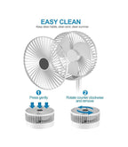 Powerful Rechargeable High Speed Table Desk Fan