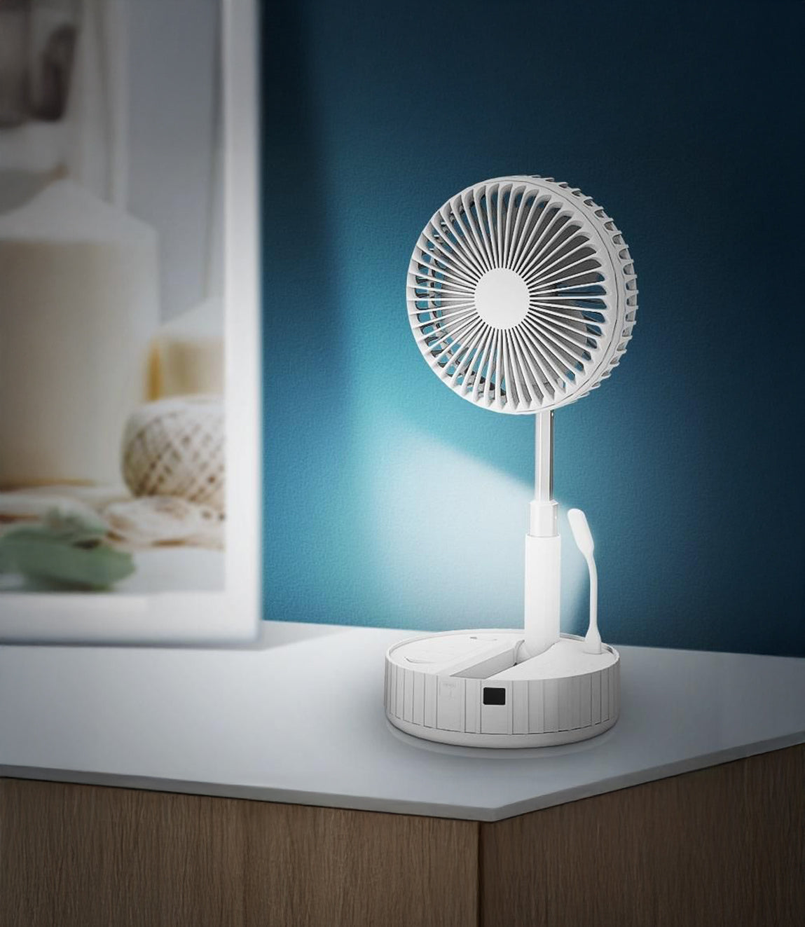 Powerful Rechargeable High Speed Table Desk Fan