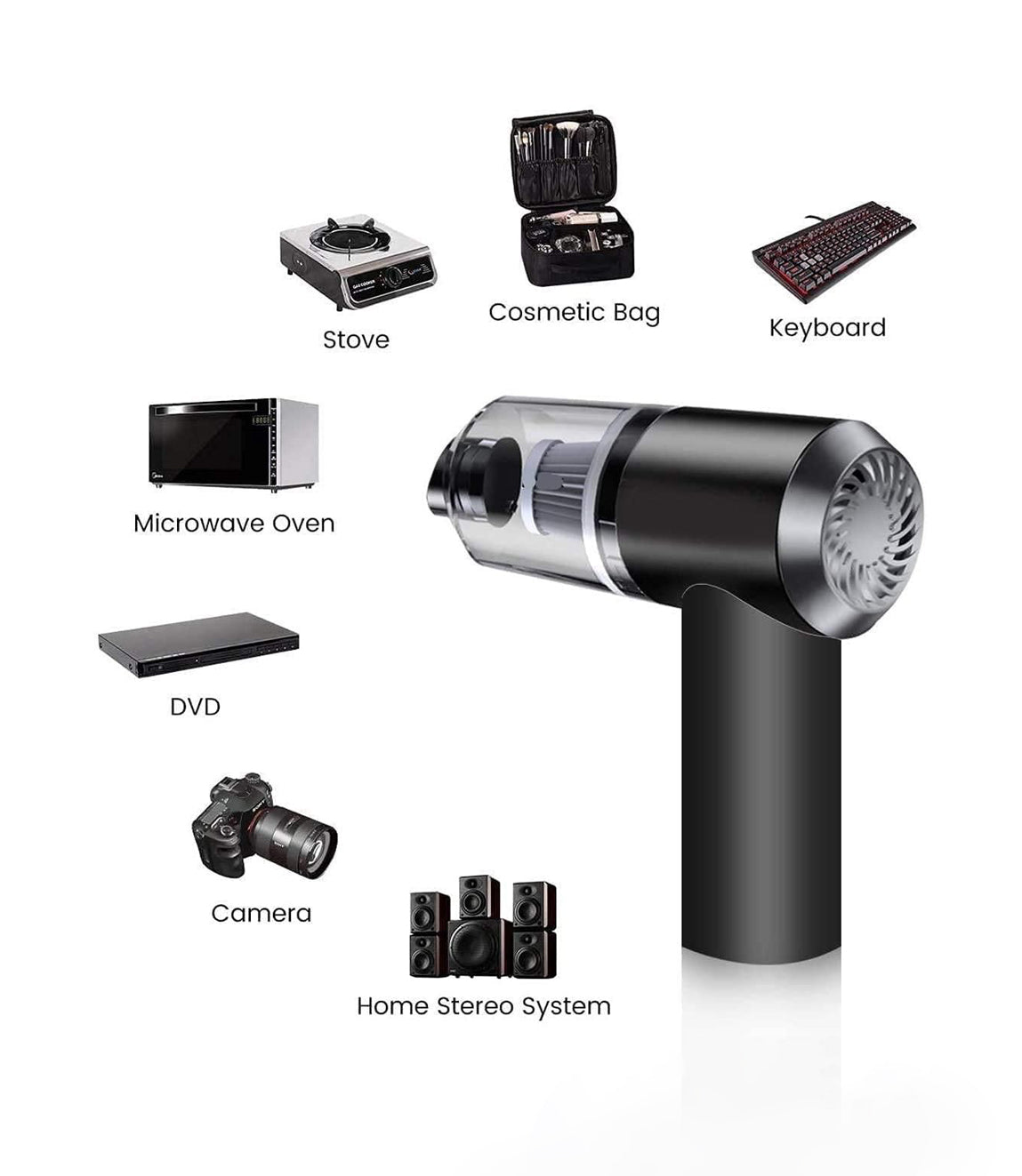 Portable Air Duster Wireless Vacuum Cleaner