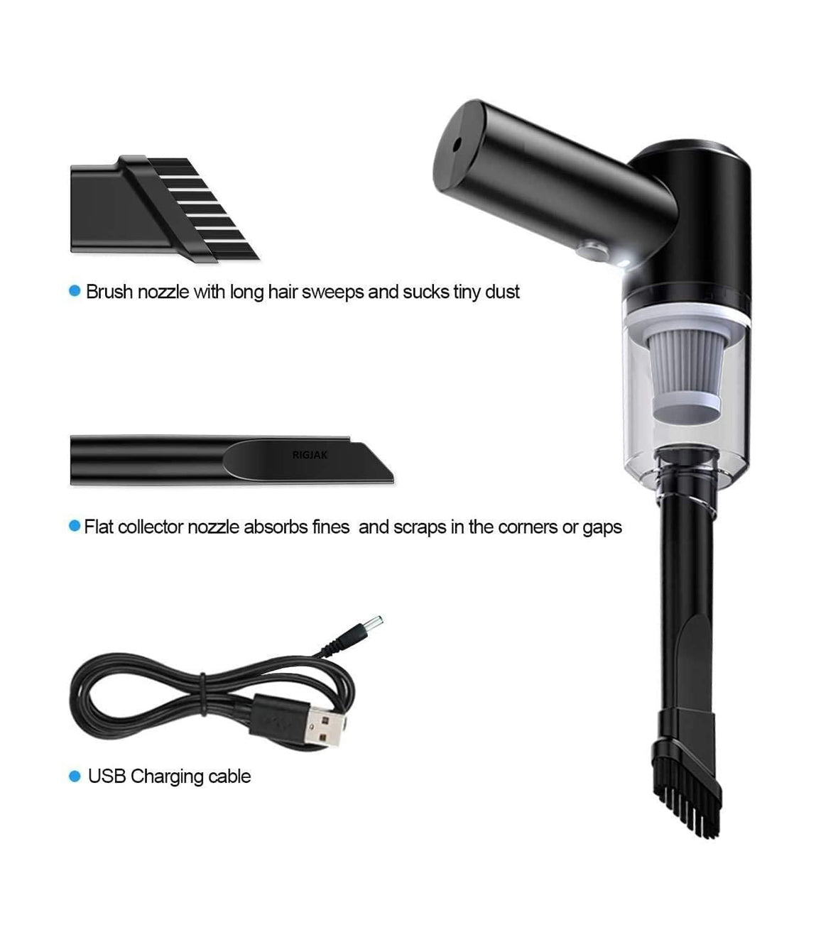 Portable Air Duster Wireless Vacuum Cleaner